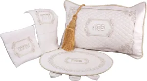 4 Piece Passover Quilted Set