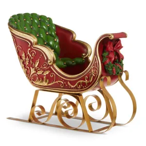 4310180 - 22" Red and Gold Sleigh