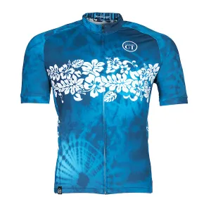 Aloha  Blue MTB all-lycra jersey