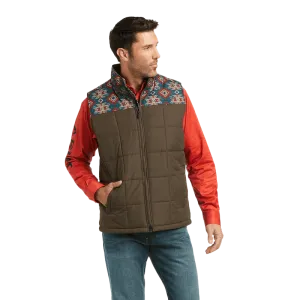 Ariat Men's Cirus Banyan Bark Southwest Concealed Carry Vest