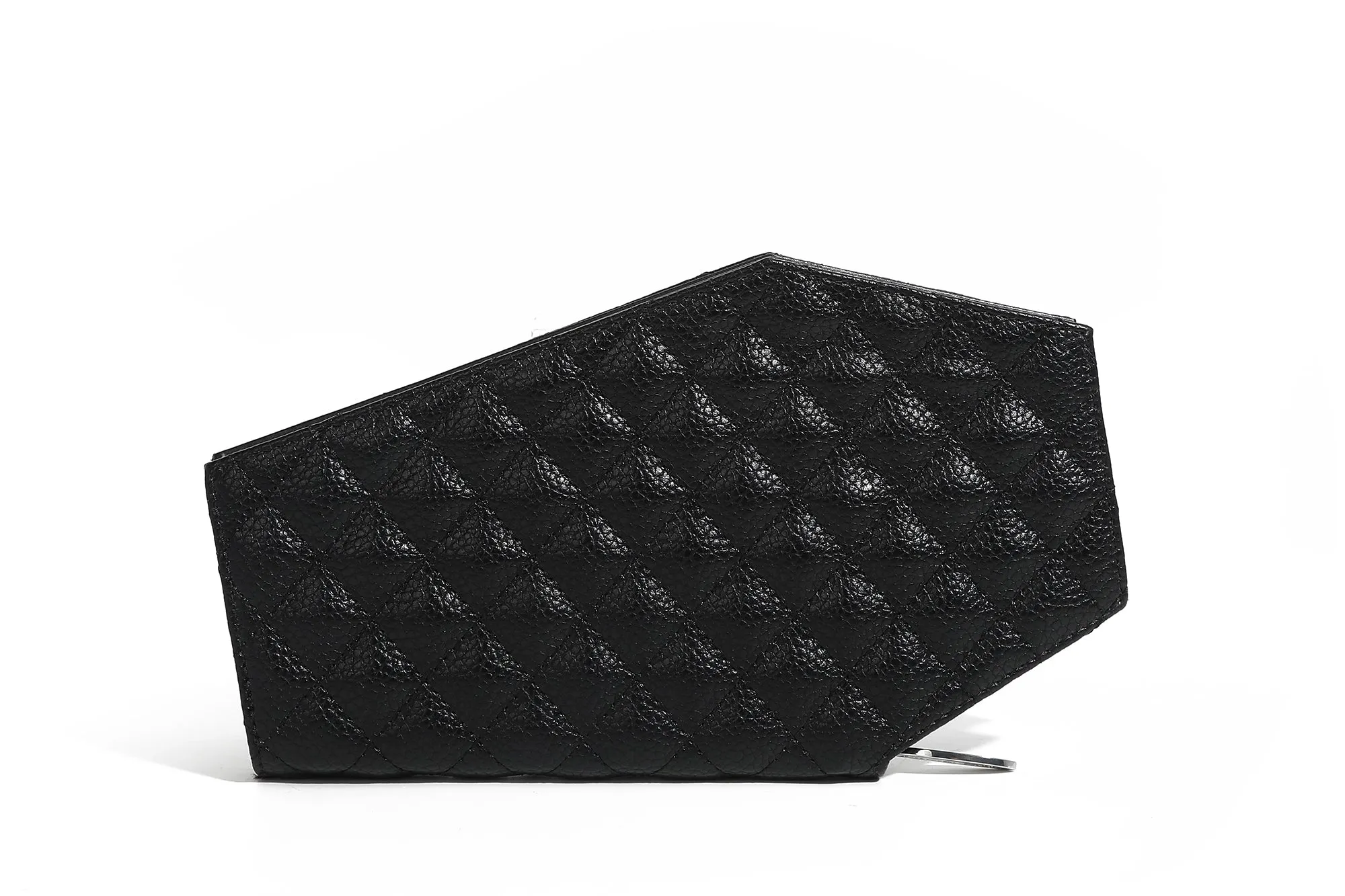 Black Matte Coffin Wallet