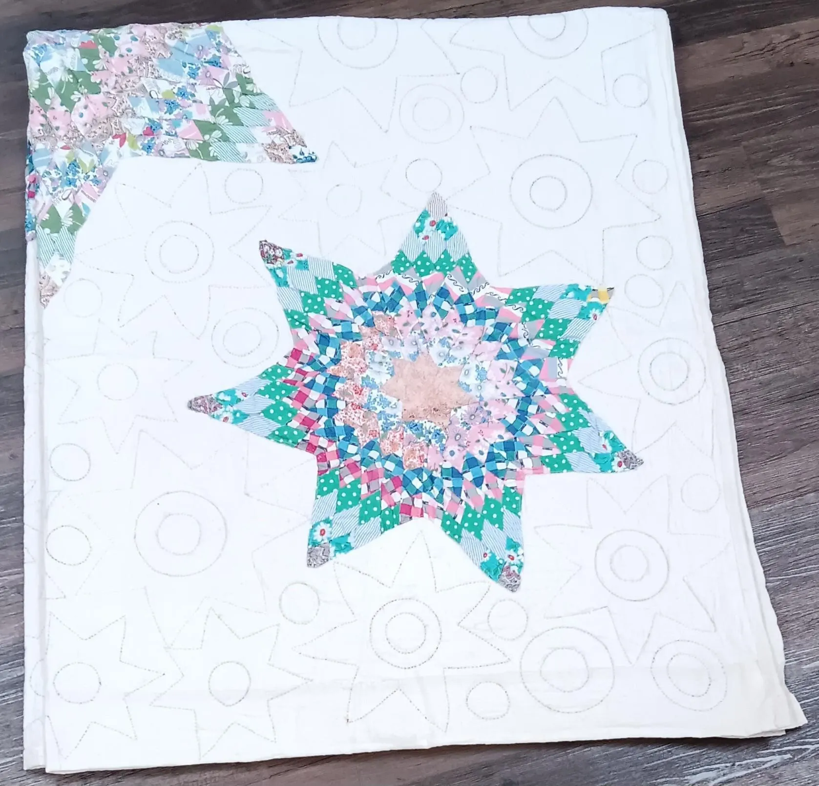 Blazing Stars Quilt 10/7