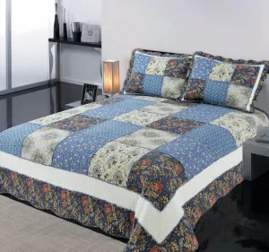 Blue Gaze Bed Coverlet Set Range