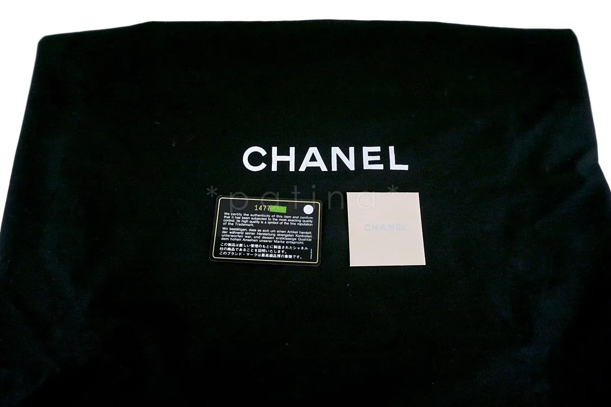 Chanel Black Caviar Classic Grand Shopper Tote GST Shopping Bag SHW