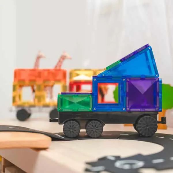 Connetix Tiles Rainbow Transport Pack | 50 pieces