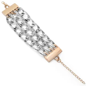 Fashion Silver Link Bracelet