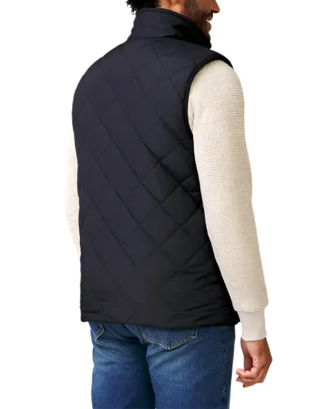 Free Country Mens Atlas Quilted Reversible Sherpa Vest