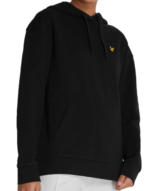 Lyle and Scott Womens Hoodie Jet Black