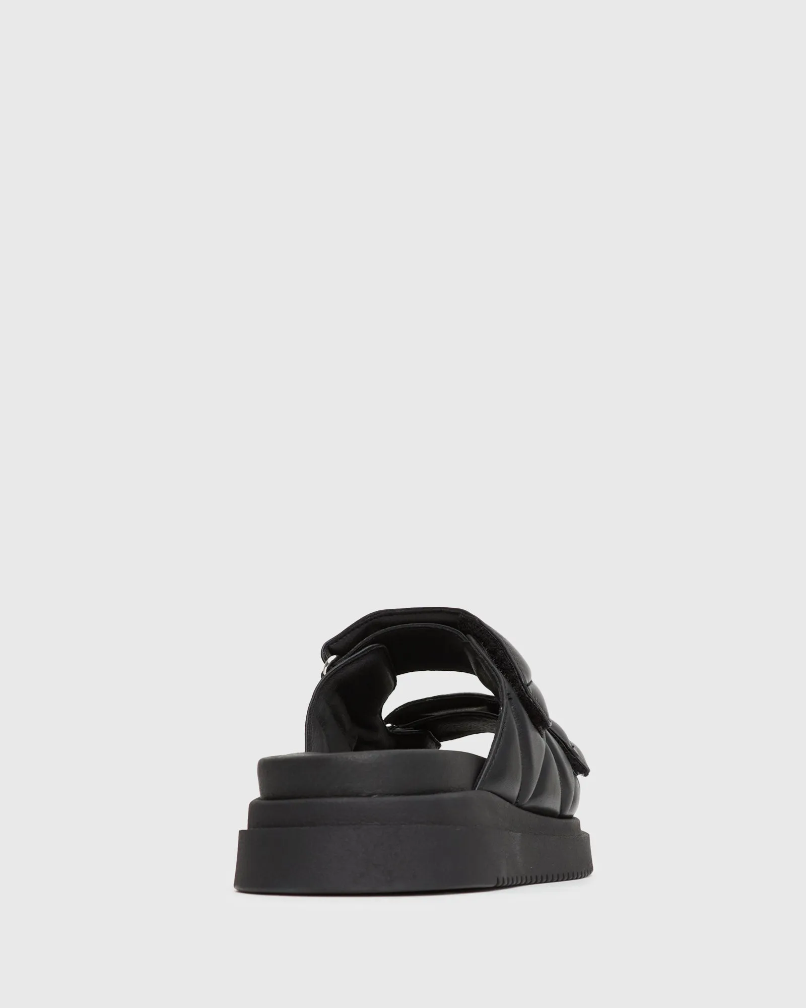 PRE-ORDER THEO Leather Flatform Slides