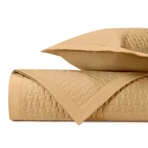 Wicker Quilted Gold by Home Treasures